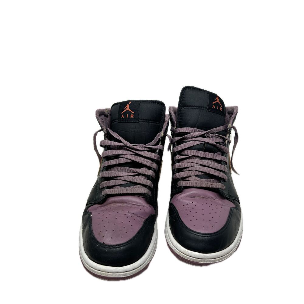 Nike Jordan 1 Mid SE Black Sky J Mauve Sneakers Mens 11